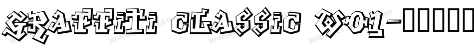 Graffiti Classic W01字体转换